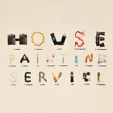 HPS Alphabet Tee - Cloud Creme