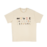 HPS Alphabet Tee - Cloud Creme