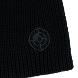 Hidden Logo Beanie - Black