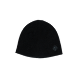 Hidden Logo Beanie - Black