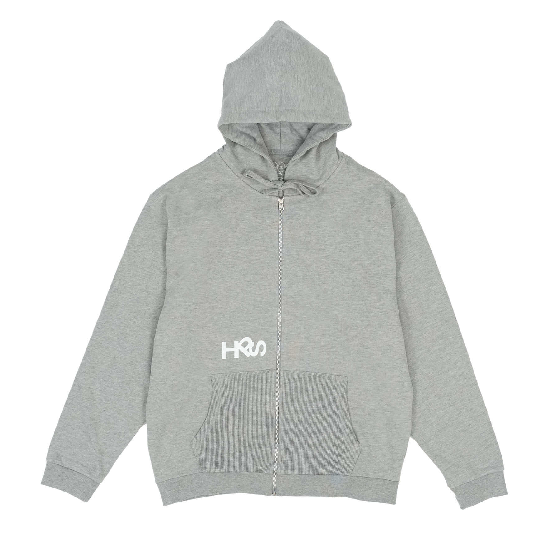 Grey Zip-Up Hoodie