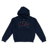 Zipped Hoodie Spellout