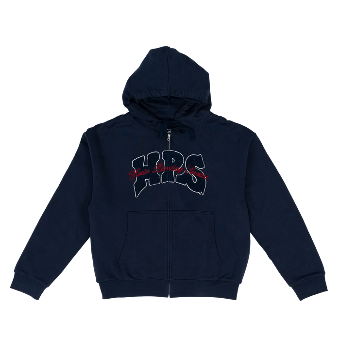 Zipped Hoodie Spellout
