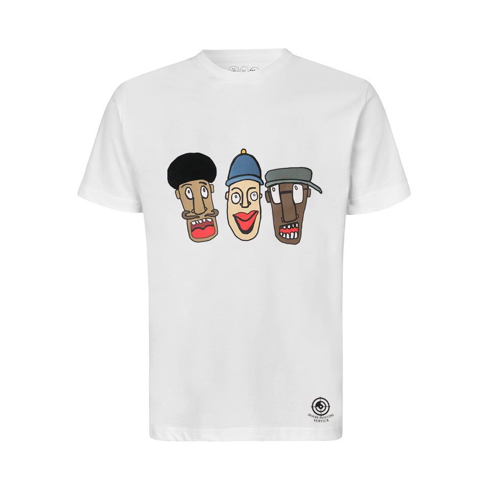 Faces tee - White