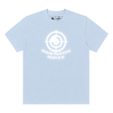 Big Logo T-shirt Flash Light Blue — t-shirt by House Painting Service, view 3