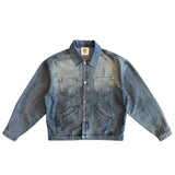 Big Logo Denim Jacket - Vintage Wash