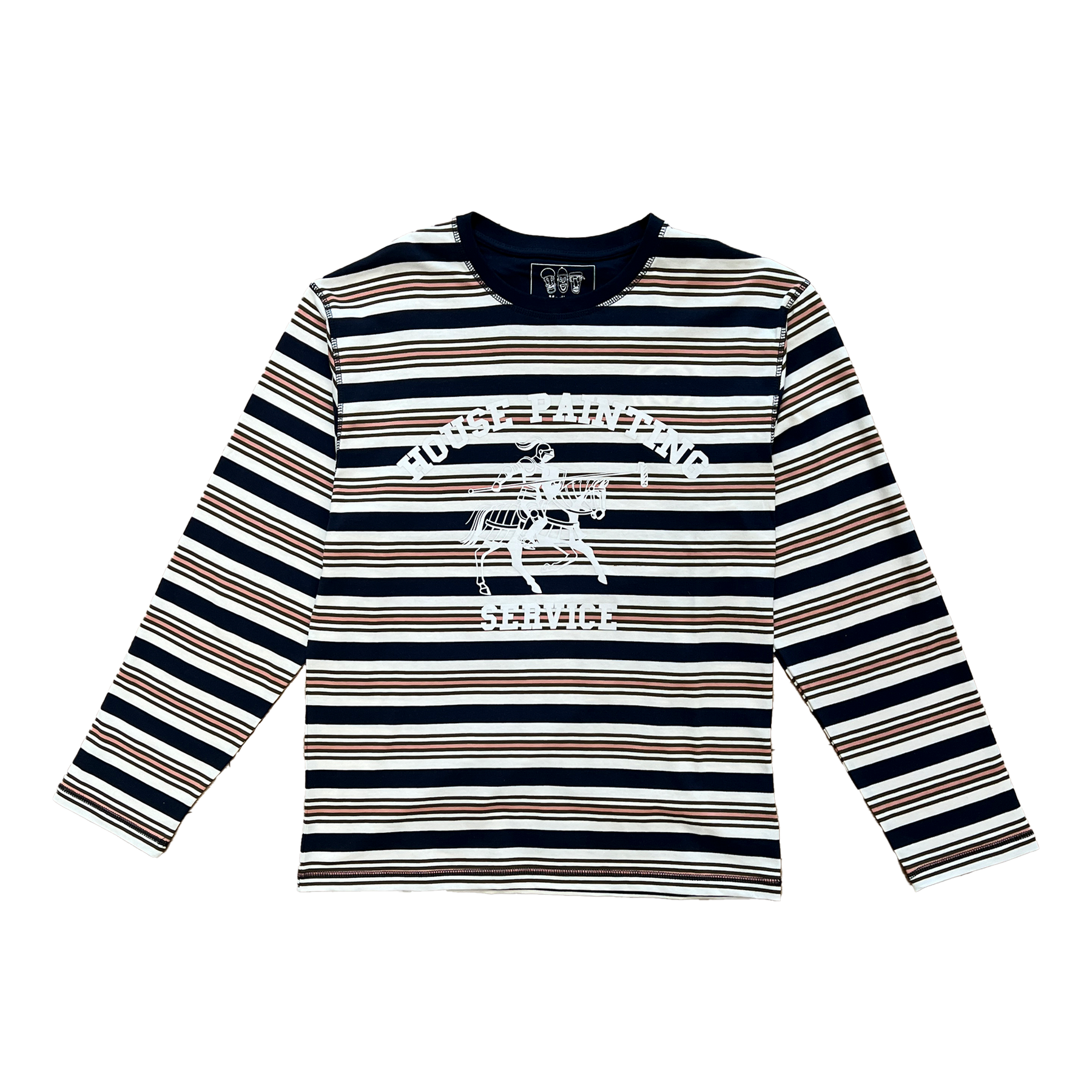 Jester Long Sleeve - Navy Striped