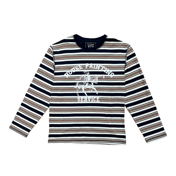 Jester Long Sleeve - Navy Striped