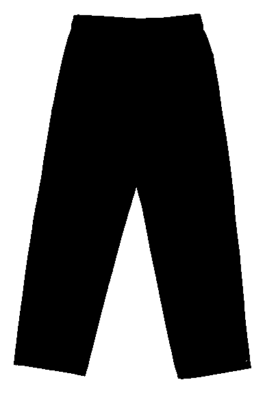 Where each measurement is taken on the garment